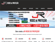 Tablet Screenshot of jrredesdeprotecao.com.br